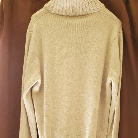 J crew organic cotton half  zip sweater - Picture 3 of 3